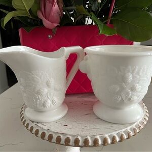 Elegant White Serveware Set